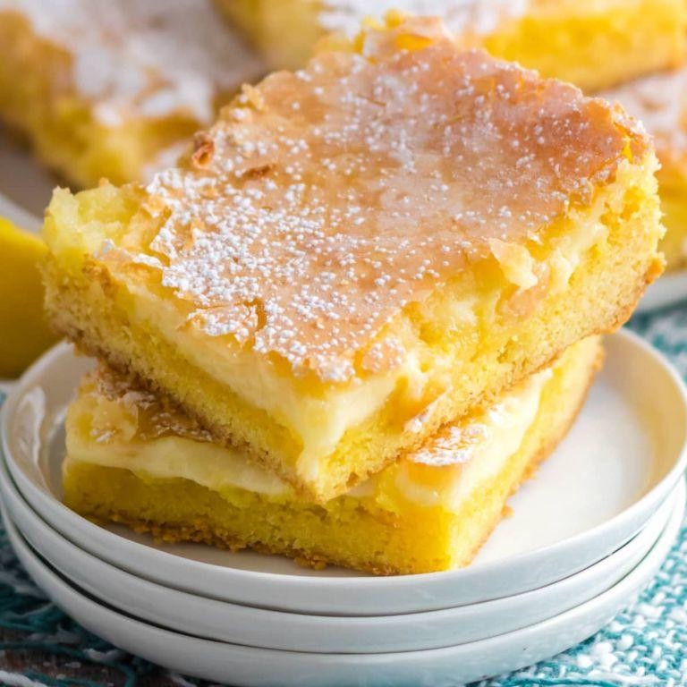 Lemon Gooey Butter Cake