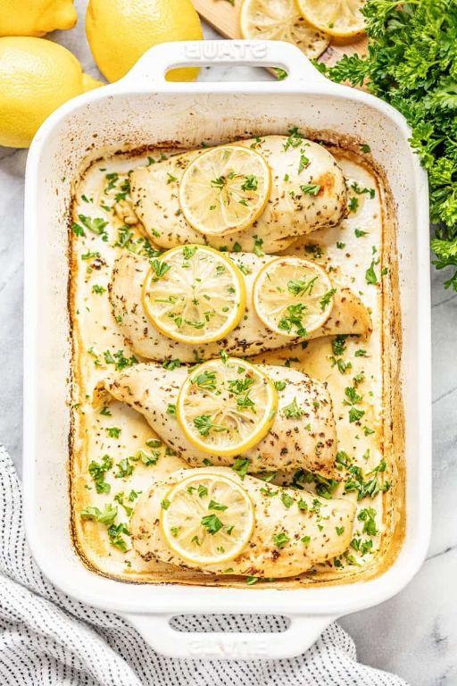 Lemon Herb Chicken Breast Casserole