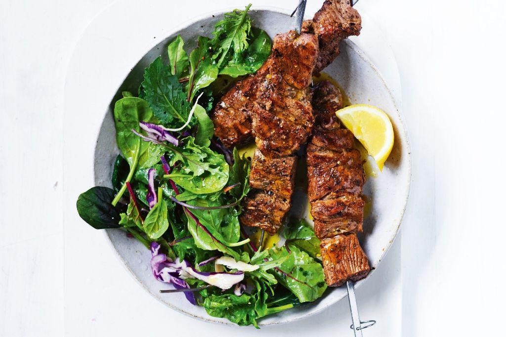 Lemon Herb Lamb Skewers