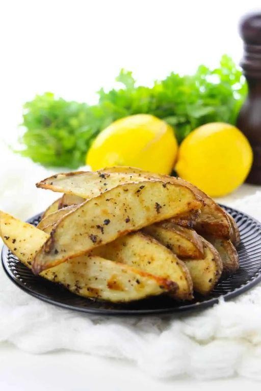 Lemon Pepper Baby Dutch Yellow Potato Wedges