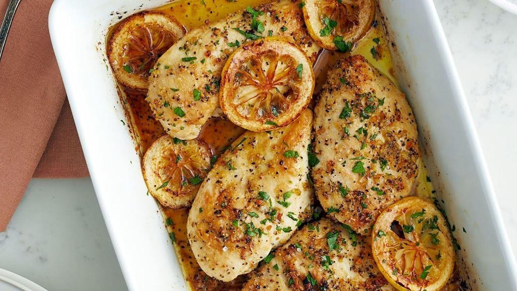 Lemon Pepper Baked Chicken Breast