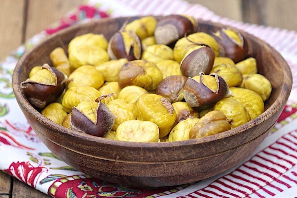 Lemon Pepper Roasted Chestnuts