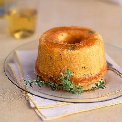 Lemon Thyme Pound Cake