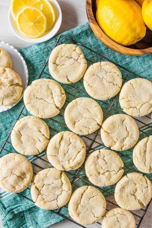 Lemon-Vanilla Sugar Cookies