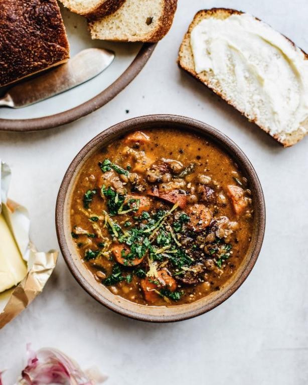 Lentil and Smoked Sausage Stew