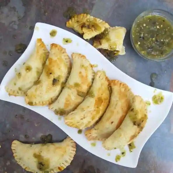 Llama Empanadas with Spicy Dipping Sauce