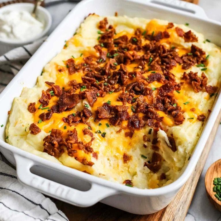 Loaded Mashed Potato Casserole