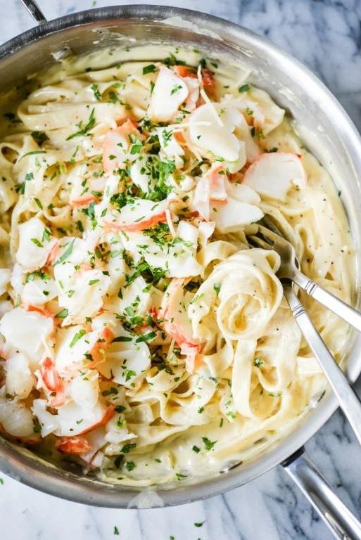 Lobster Alfredo Fettuccine
