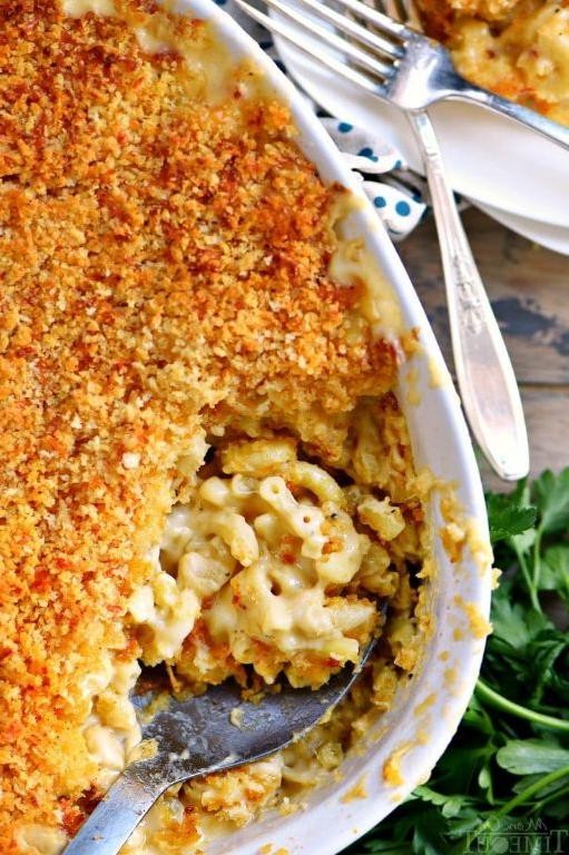 Mac and Cheese with Crispy Breadcrumbs