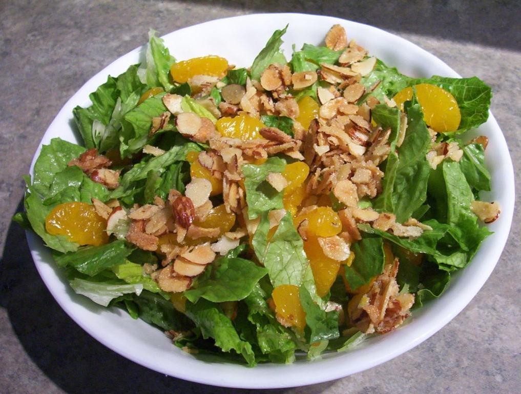 Mandarin Orange Salad with Almonds