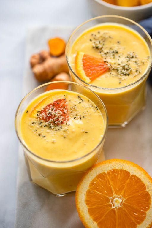 Mango Turmeric Immune-Boosting Shake