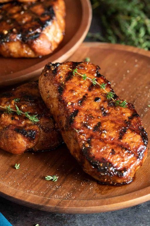 Maple Brown Sugar Pork Steak