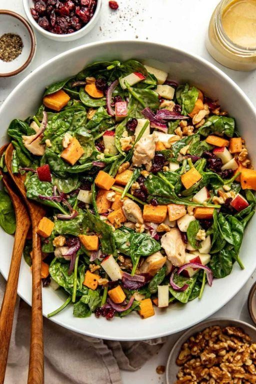 Maple Dijon Instant Pot Shredded Chicken Salad