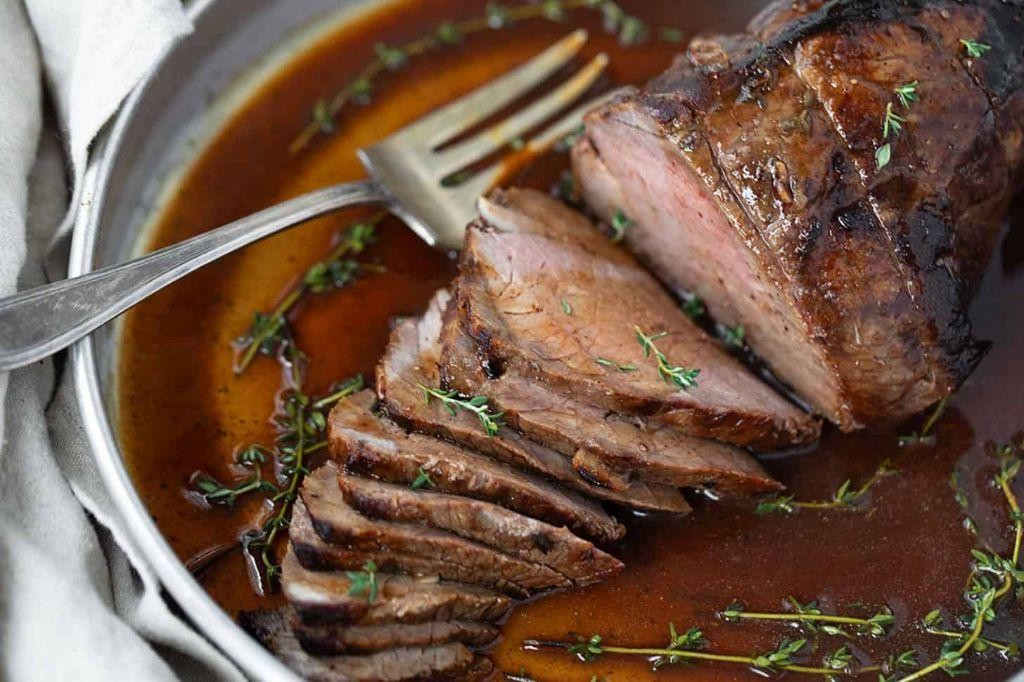 Maple Dijon Sirloin Tip Roast