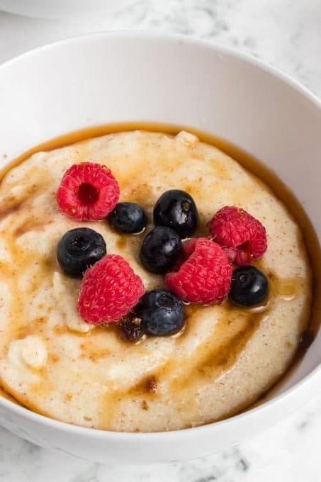 Maple Walnut Cream of Wheat Breakfast