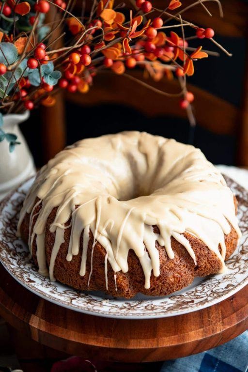 Maple Walnut Dump Cake