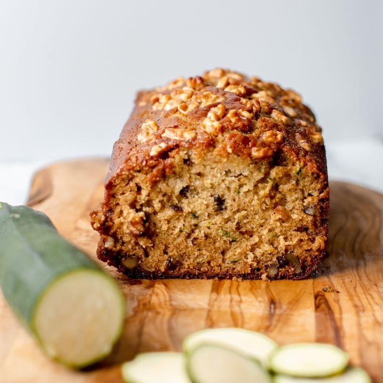 Maple Walnut Zucchini Bread