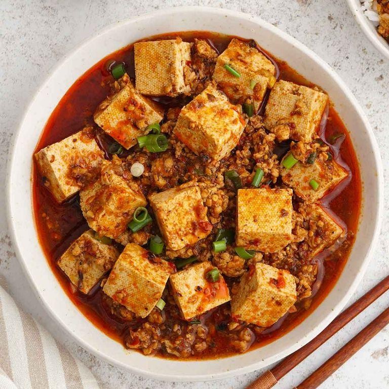 Mapo Tofu with Spicy Sichuan Sauce