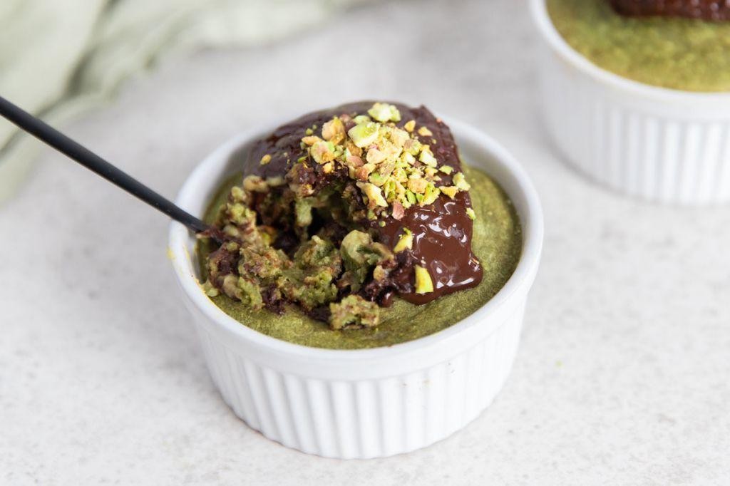 Matcha Green Tea Baked Oats