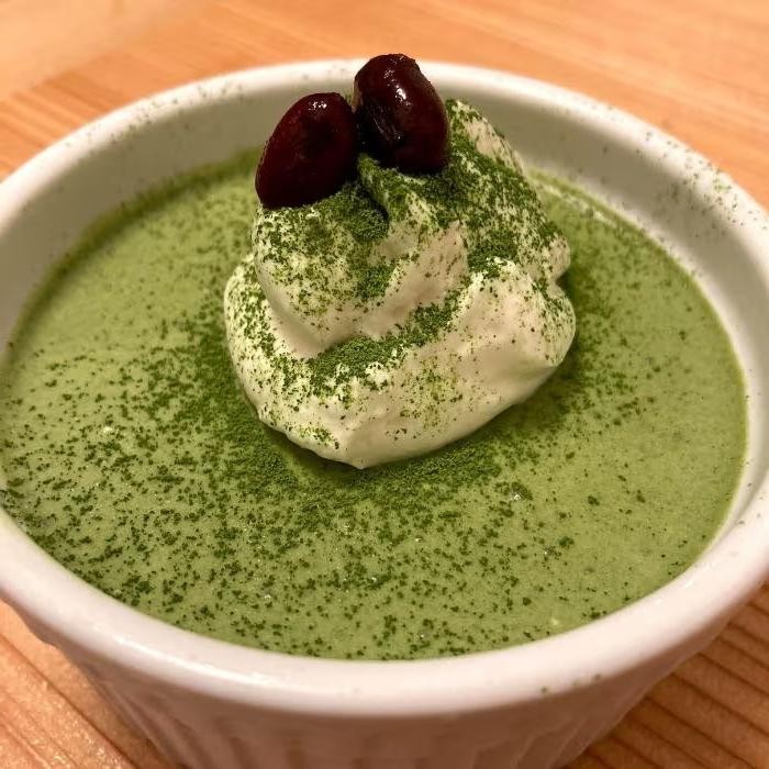 Matcha Green Tea Bavarian Cream