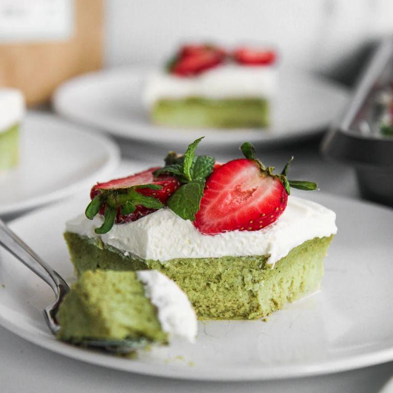 Matcha Green Tea Tres Leches Cake