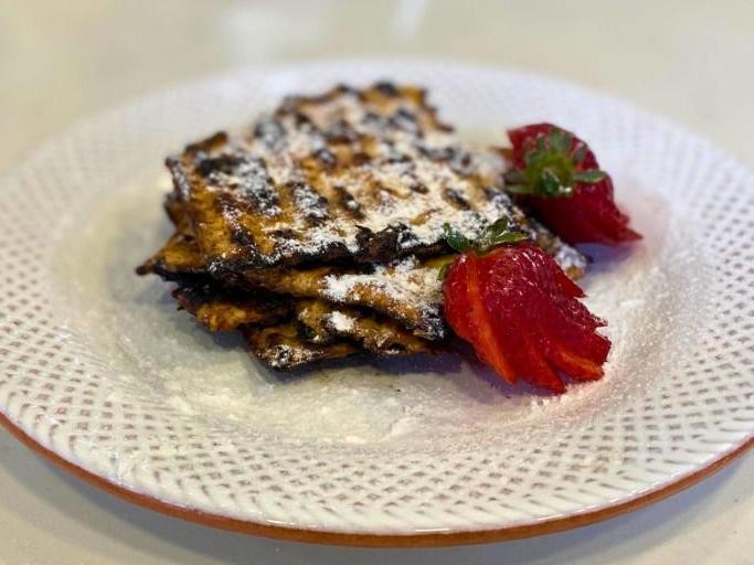 Matzah French Toast with Maple Syrup