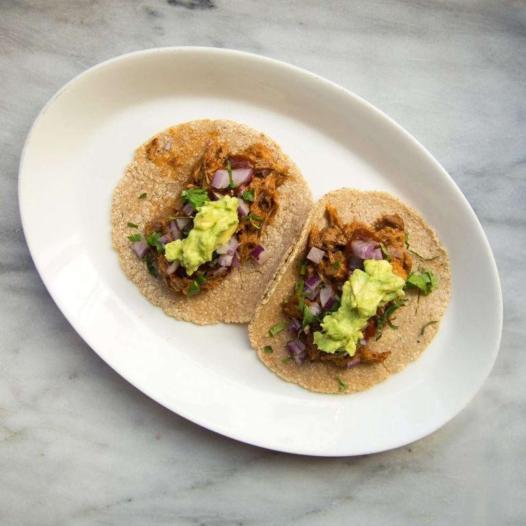 Matzah Tacos with Spiced Beef