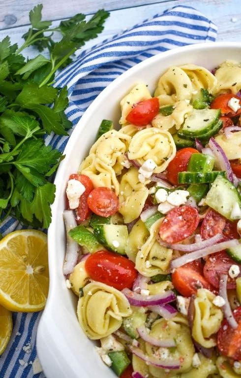 Mediterranean Tortellini Salad