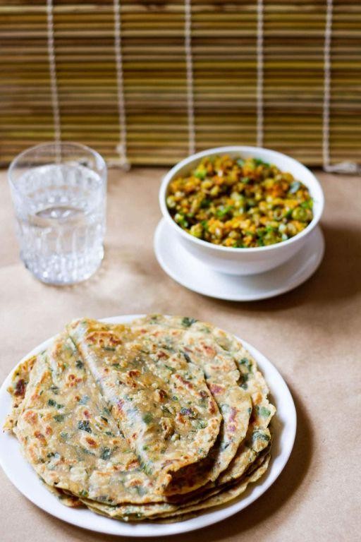 Methi Paratha (Fenugreek Leaves Paratha)