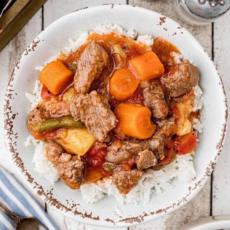 Microwave Pressure Cooker Beef Stew