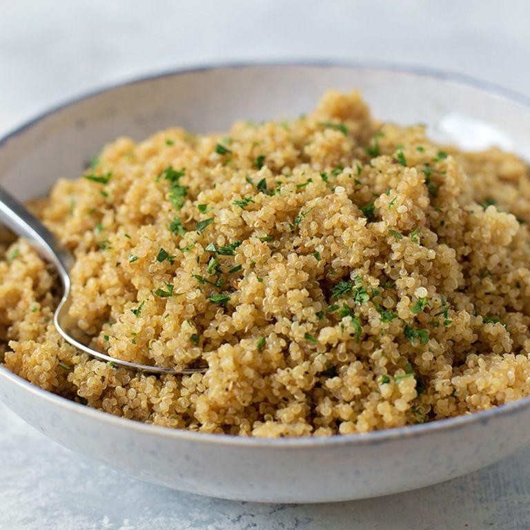 Microwave Pressure Cooker Quinoa Pilaf
