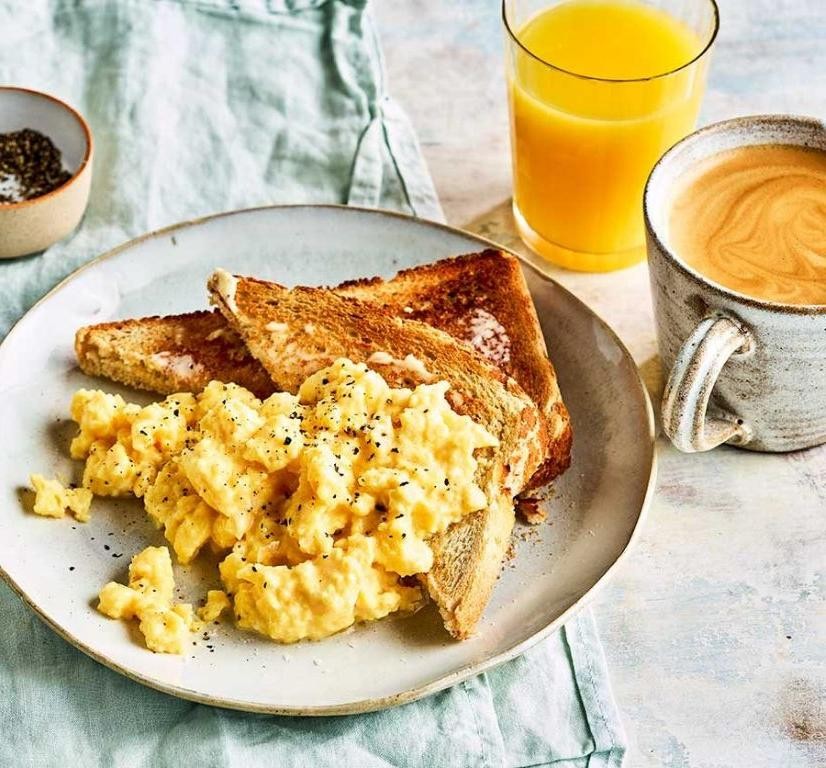 Microwave Scrambled Eggs