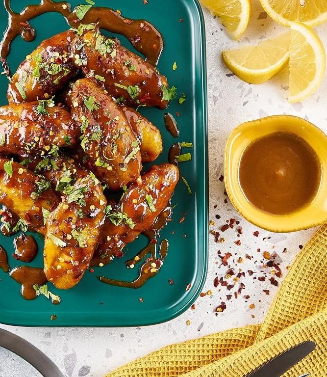 Microwaved Honey Mustard Chicken
