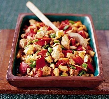 Microwaved Sweet and Sour Chicken