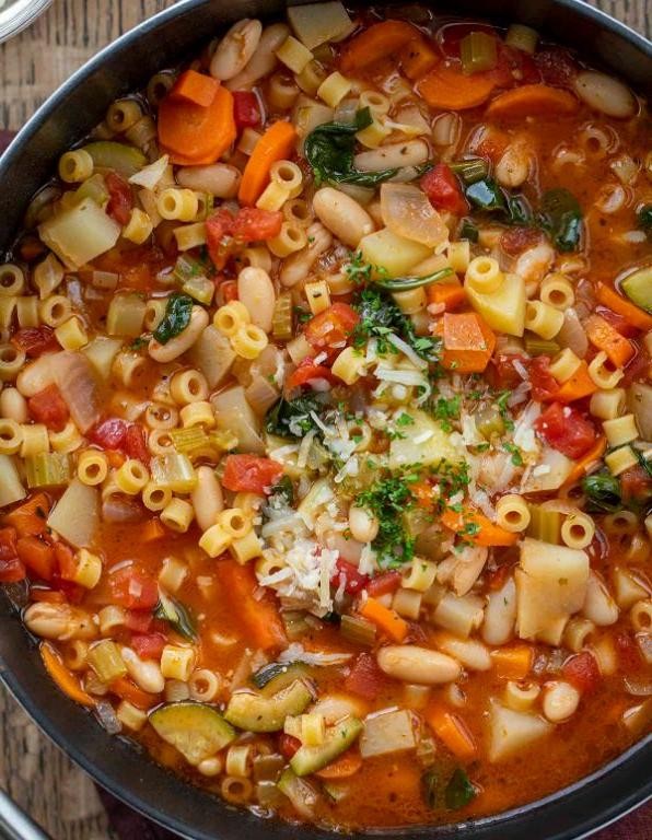 Minestrone with Pasta