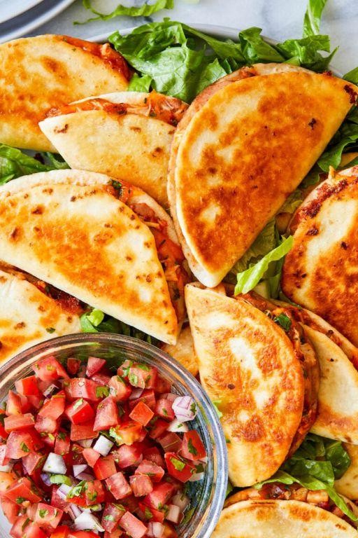 Mini Chicken Quesadillas