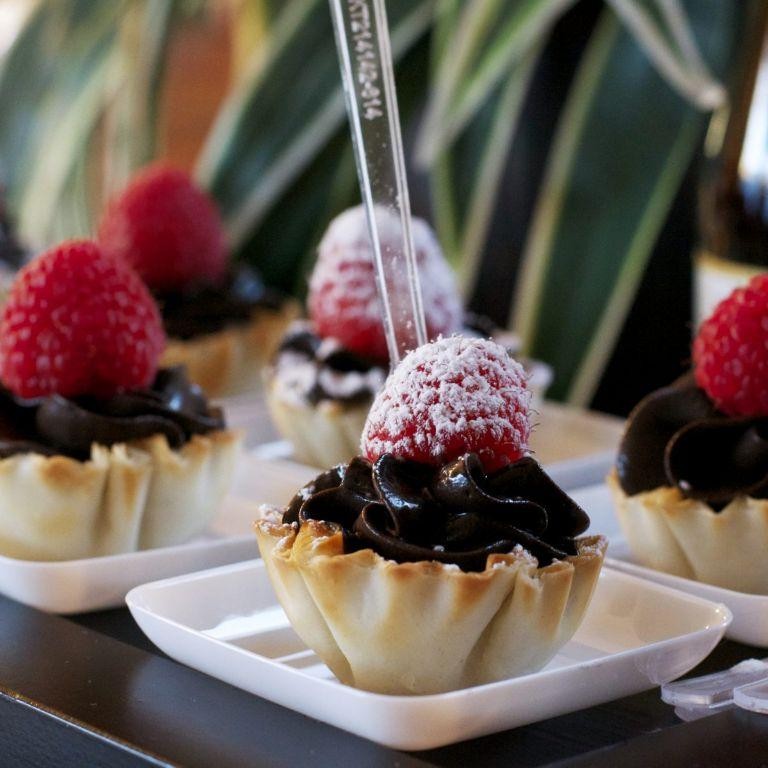 Mini Chocolate Mousse Phyllo Cups