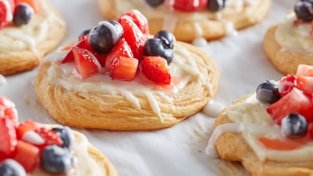 Mixed Berry Cheese Danish