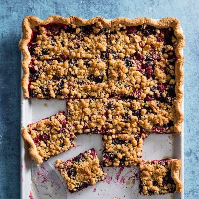 Mixed Berry Slab Pie