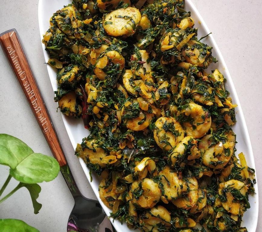 Mixed Vegetable Kadubu with Spices