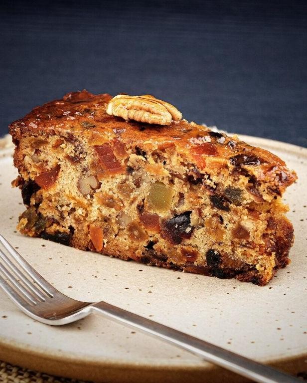 Molasses and Rum Soaked Fruitcake