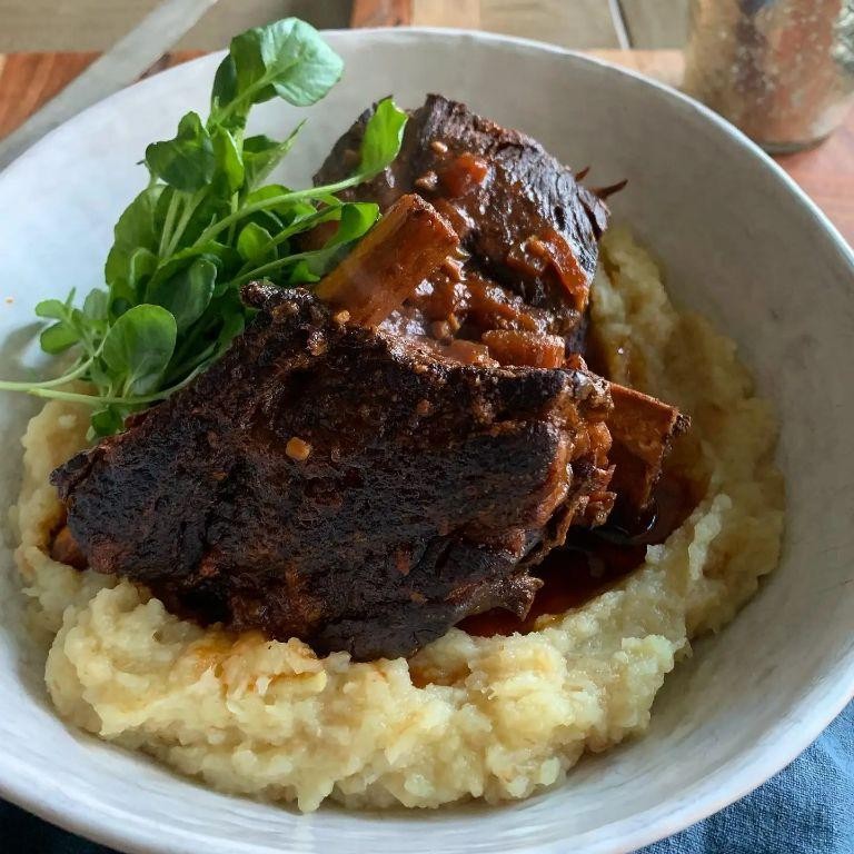 Molasses-Braised Short Ribs