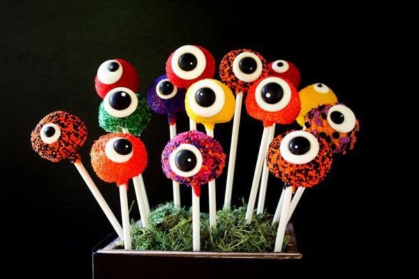 Monster Eye Cake Pops