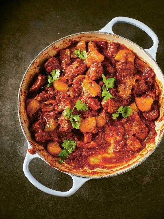 Moroccan Lamb Tagine with Apricots