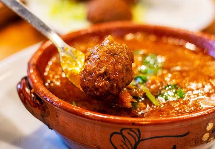Moroccan Meatballs in Spiced Tomato Sauce