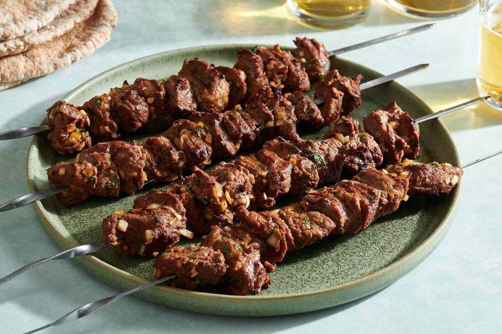 Moroccan Spiced Beef Skewers