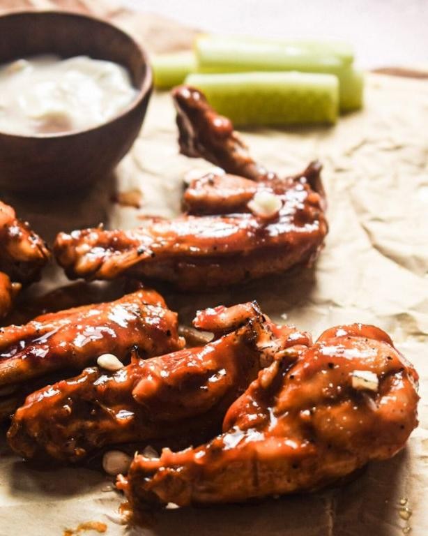 Mulberry BBQ Glazed Chicken
