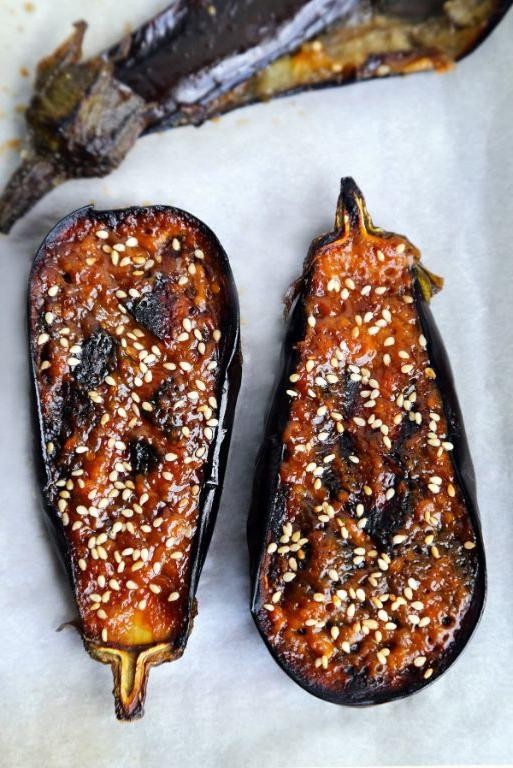 Nasu Dengaku (Miso Glazed Eggplant)
