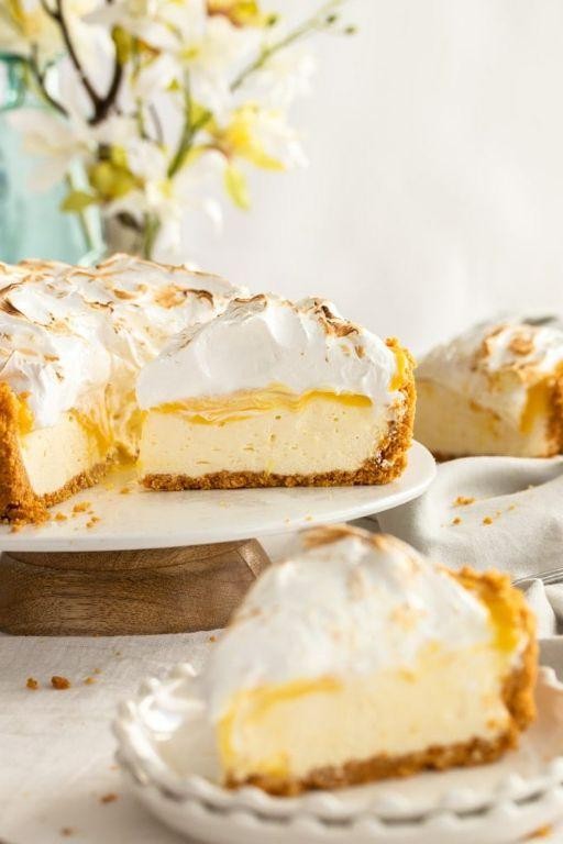 No Bake Lemon Meringue Pie