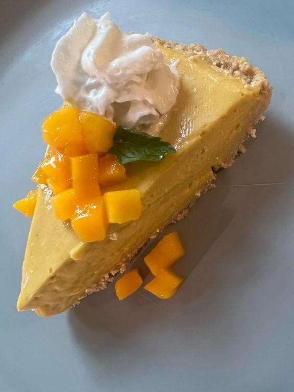 No Bake Mango Pie